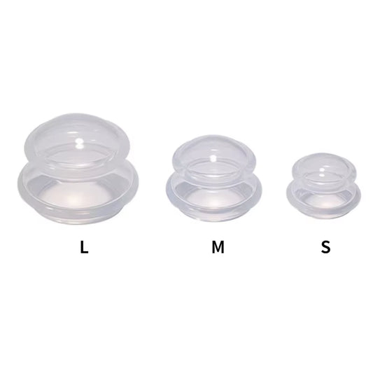 Silicone Cupping Set Suction Cups Vacuum Suction Jars Therapy Slimming Body Face Massage Cupping anti Cellulite Weight Loss